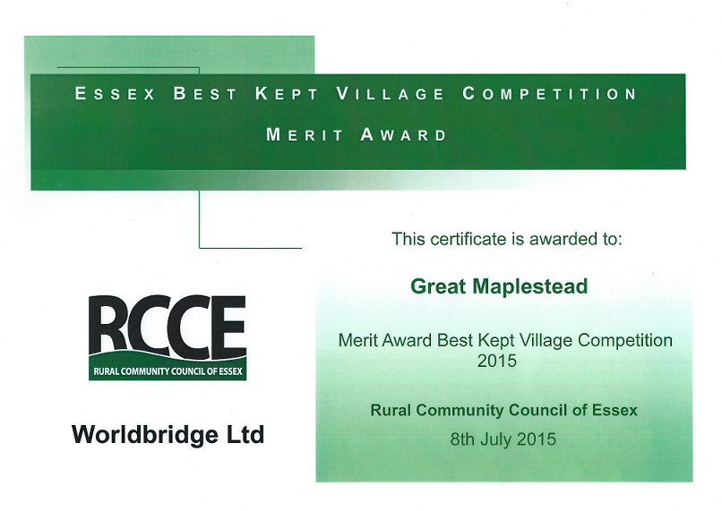 Essex Best Kept Village 2015