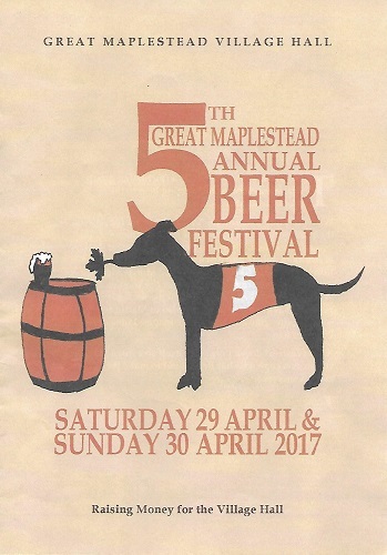 Beer Festival Programme